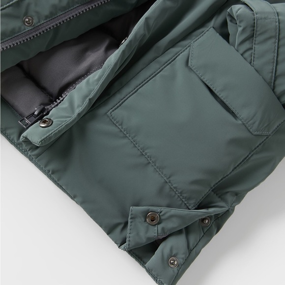 ZARA SORONA ® DUPONT™ QUILTED COAT - Picture 14 of 16